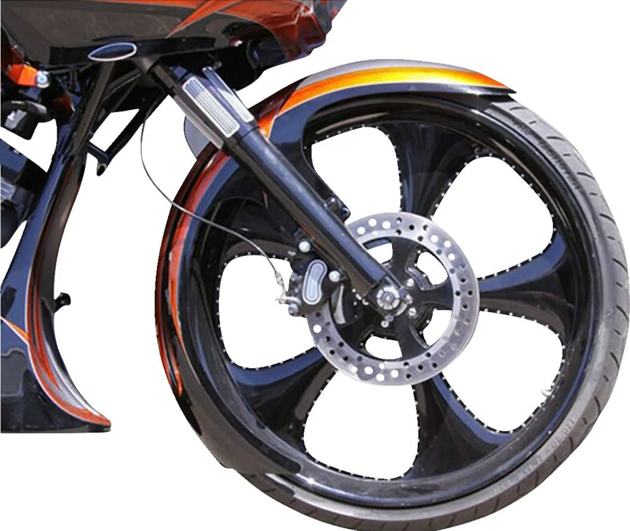 harley davidson touring [PAUL YAFFE BAGGER NATION] – DEI steel fender 21", 23", 26"