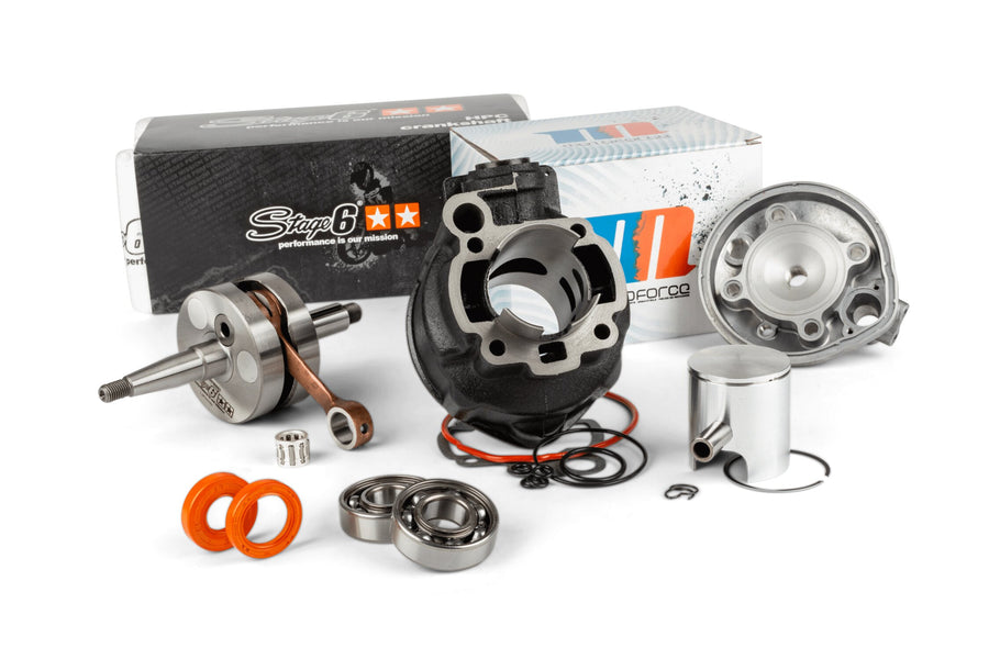 Fantic XM 50 2T - Zylinder Kurbelwelle 80ccm Grauguss