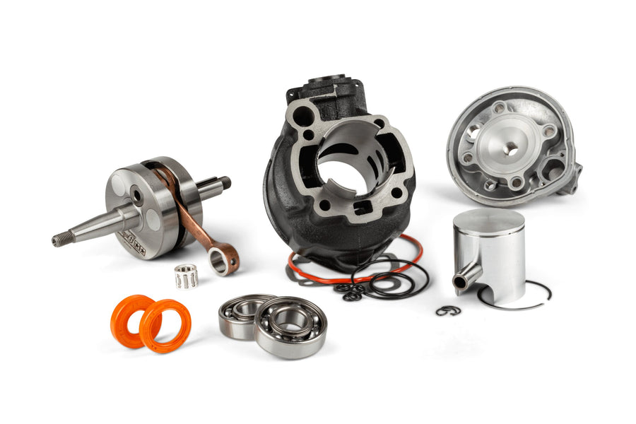 Fantic XE 50 2T - Zylinder Kurbelwelle 80ccm Grauguss