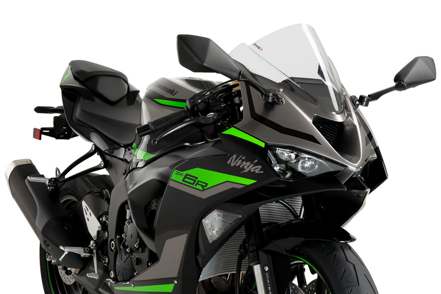 KAWASAKI ZX-6R NINJA [2025] – Z-Racing screen – heavily tinted
