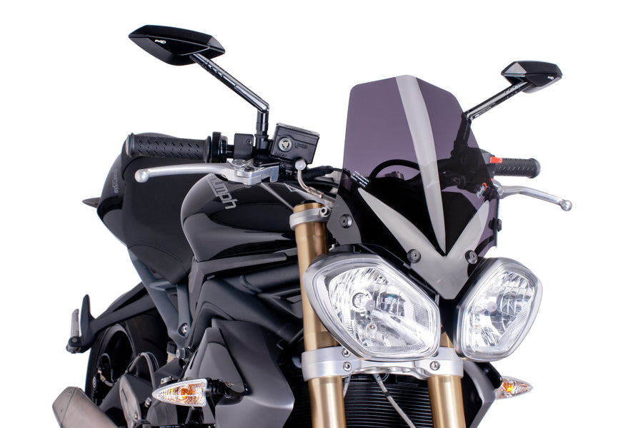 TRIUMPH STREET TRIPLE 675 RX [2016] – New Generation Sport – Transparent
