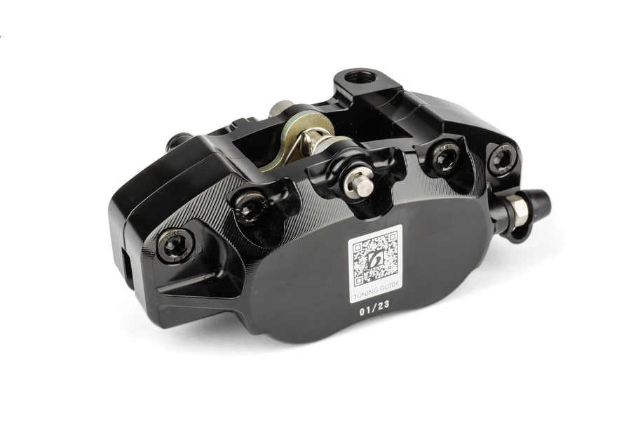 MBK Nitro Naked 50 2T LC [–2012] - 4-Kolben Bremssattel mit Adapter Schwarz