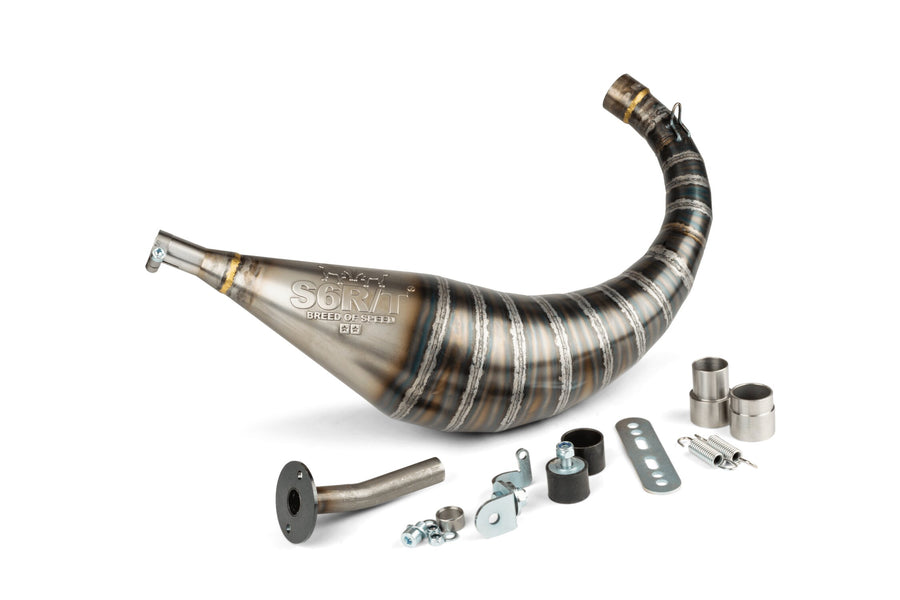 Beta RR SM 50 2T - Exhaust R/T 70 - 80 Black / Purple