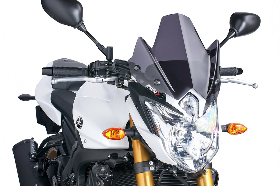 YAMAHA FZ8 [2016] - PUIG New Generation Sport Windshield | Heavily toned | PUIG 5872F