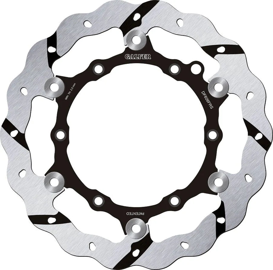 Triumph Tf 250-X [2024] - floating wave brake disc, grooved – picture 1
