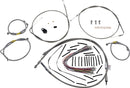harley davidson touring [BURLY BRAND] - handle fitting set for older touring models with Bagger Bar handlebars-3