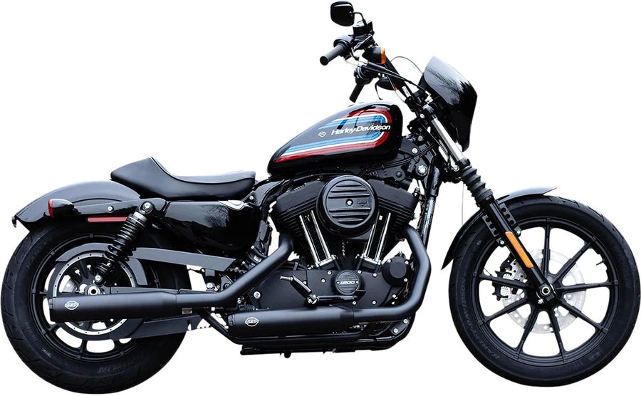 Harley-Davidson Xl 1200 T Sportster Superlow [2018, 2018-2020] - Grand National Slip-On Schalldämpfer – Bild 4