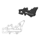 Husaberg FS 570 Supermoto [2010-2011] - Versatzhalterung für OEM-Bremssattel – Oberfläche: Schwarz – Bild 2