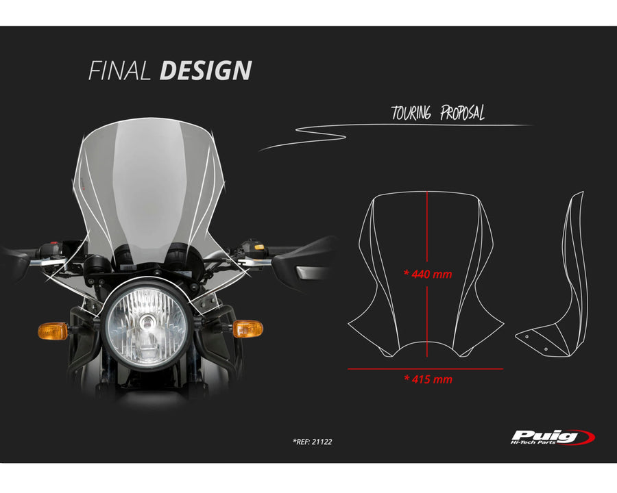 ROYAL ENFIELD HIMALAYAN 410 [2023] – Touring Screen – Tinted