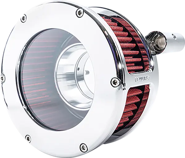 Harley-Davidson FLSTNSE 1800 Softail Deluxe CVO [2014-2015] - BA air filter kit - Finish: Chrome, Red, Clear - Image 2