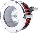 Harley-Davidson FLSTNSE 1800 Softail Deluxe CVO [2014-2015] - BA air filter kit - Finish: Chrome, Red, Clear - Image 1