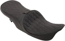 harley davidson flhri [DRAG SPECIALTIES] - Front positioned 2-up touring leather seat with low profile-1