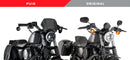 HARLEY DAVIDSON SPORTSTER 883 IRON XL 883 N [2012] – ALU FRONT PLATE – BLACK-2