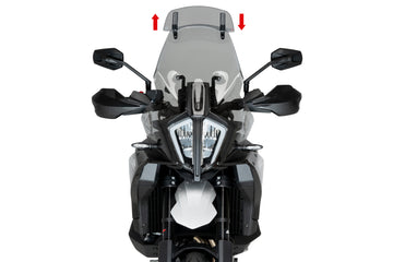 KTM 890 SMT [2025] – touring screen with spoiler screen – transparent
