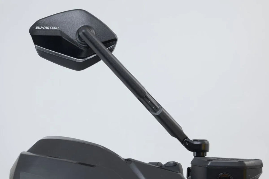 aprilia smv 1200 dorsoduro [SW-MOTECH] – sports mirror set, short mirror arm