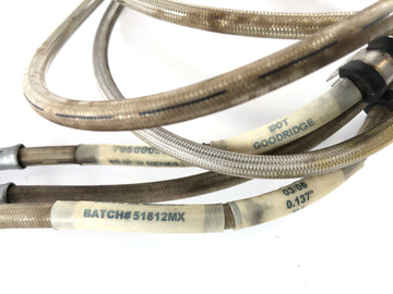 Can Am Spyder SM5 [2009] - Steel braided brake lines set front rear - 0