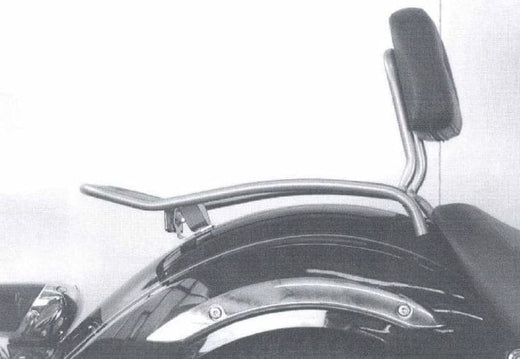 Yamaha XVS 125 [2000-2004] - Solorack without a backrest