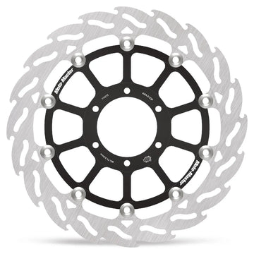 BMW S 1000 R [2025-2026] - FLAME floating aluminum brake disc - surface: black, silver - item no. 113213 – Image 1
