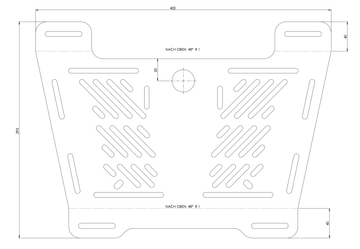 Kawasaki KLE 500 / SE [2026-] - Gepäckbrückenverbreiterung