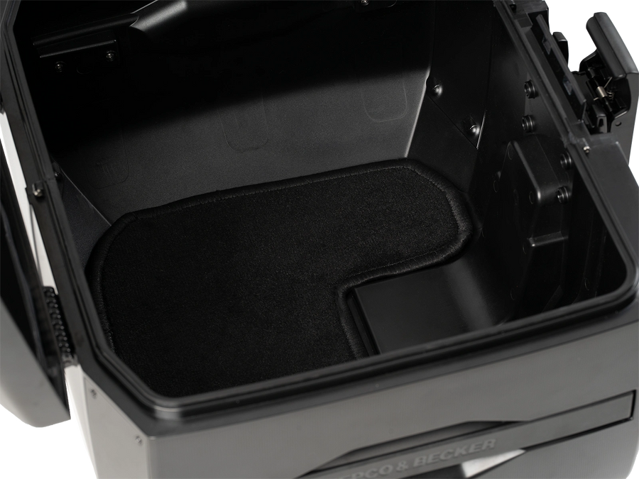 Aprilia Tuareg 660 Rally [2025-2026] - Smartrack-Set mit Xcore Topcase silber/schwarz