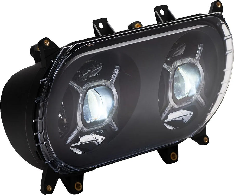 harley davidson fltruse [CUSTOM DYNAMICS] – Double-X LED headlight