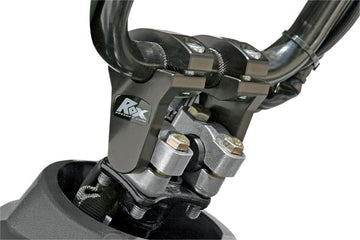 honda cb 650 r neo sports cafe [ROX SPEED FX] – Swivel handlebar risers for 7/8" handlebar clamps - 0