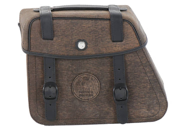Motorcycle bag [Hepco & Becker] - Rugged leather single bag