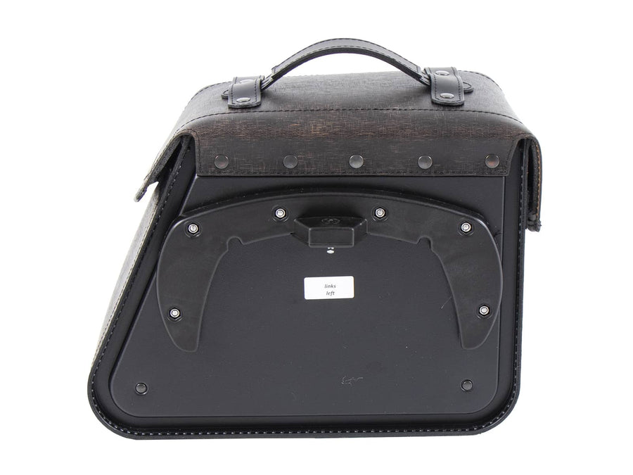 Motorradtasche [Hepco & Becker] - Rugged Seitentasche links braun C-Bow – C-Bow