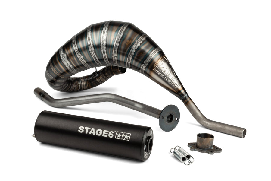 Derbi Senda DRD X-Treme SM '10 - '17 50 2T D50B0 - Auspuff 80 - 90 schwarz