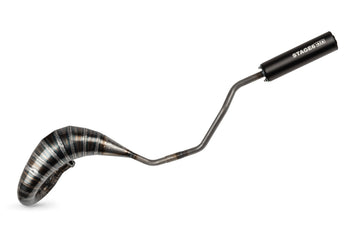 Aprilia SX SM 50 2T D50B0 [2007–] - Exhaust 80 - 90 black