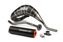 Aprilia RX 50 2T D50B1 [2006–] - Exhaust 80-90 orange/black