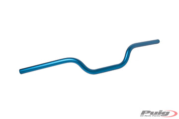 PUIG Hi-Tech Lenker - zylindrisch, 22 mm, Höhe 76 mm | Blau | PUIG 6242A