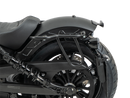 Indian Scout Sixty Classic [2025-2026] - Set: Ledertaschenhalter Cutout schwarz inkl. Rugged Ledertaschen braun
