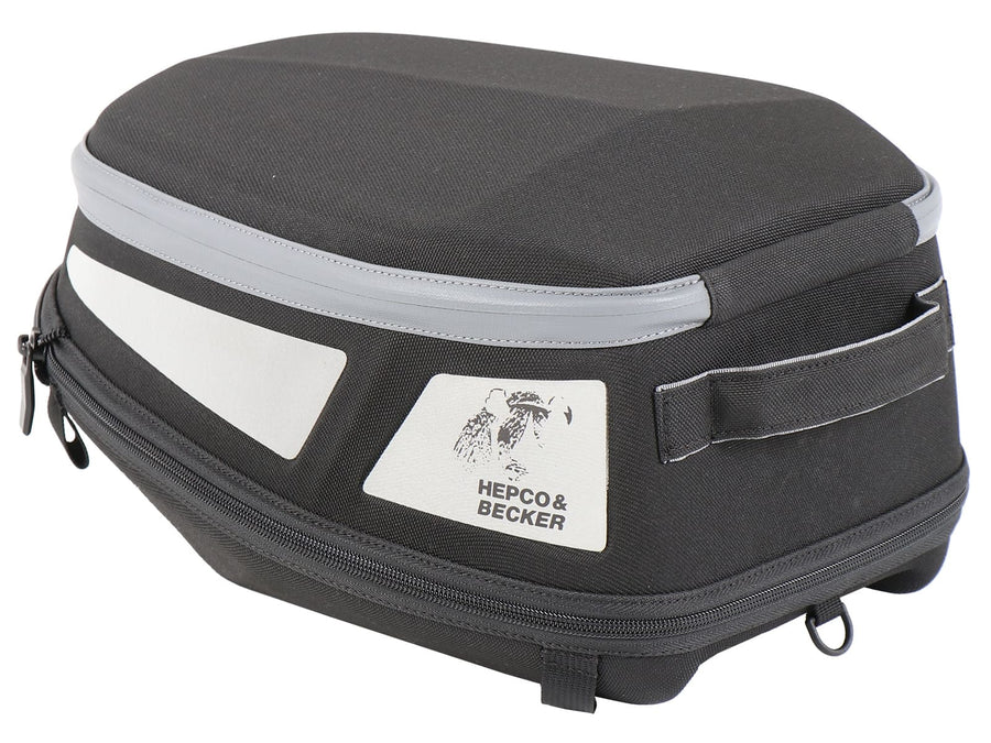 Hecktasche [Hepco & Becker] - Royster Rearbag Sport Hecktasche schwarz/grau inkl. Seatpad Basic – Seatpad