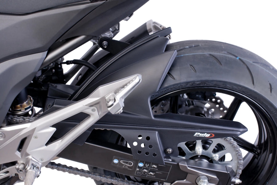 KAWASAKI Z800 2013–2017 - Hinterradabdeckung | Mattschwarz | PUIG 6462J