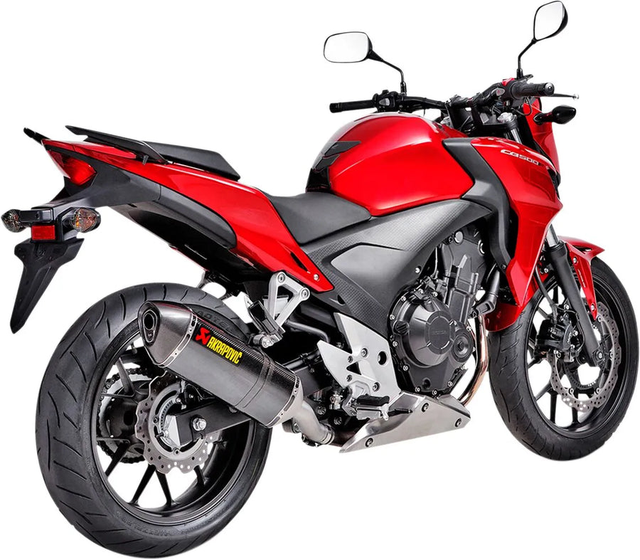 honda cb 500 [AKRAPOVIC] – Carbon fiber slip-on line silencer