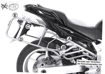 Yamaha FZ 6 [2004-2006] - suitcase carrier - 0