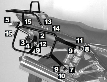 Yamaha XJR 1300 [2004-2006]-Complete carrier lock-IT
