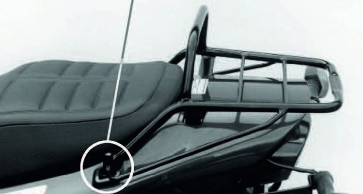 Yamaha XJ 600 S [1996-2003] - luggage bridge