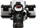 Ducati DesertX [2022-2026] - Kofferträgerset Cutout schwarz inkl. Xplorer Cutout silber Kofferset