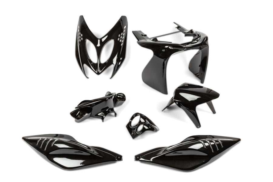 MBK Nitro 50 2T LC [2000–] - Verkleidungskit 7 Teile schwarz