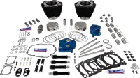 Harley-Davidson FLFBS 1923 Softail Fat Boy 117 [2026] - 132" Power Package Motorleistungs-Kit – Oberfläche: Schwarz, Nicht hervorgehobene Kühlrippen – Bild 7
