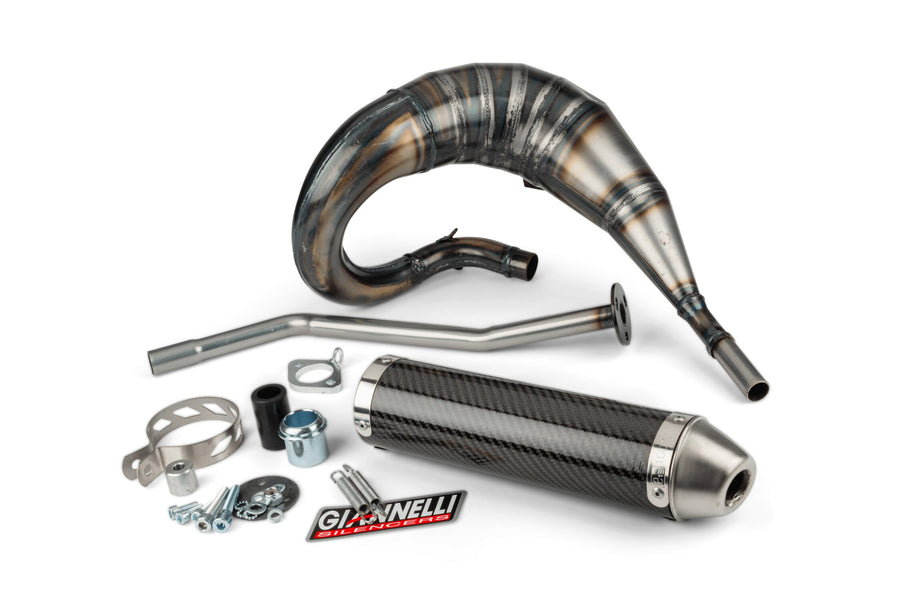 Aprilia RX Enduro 50 2T D50B0 [2007–] - Auspuff mit Carbon ESD