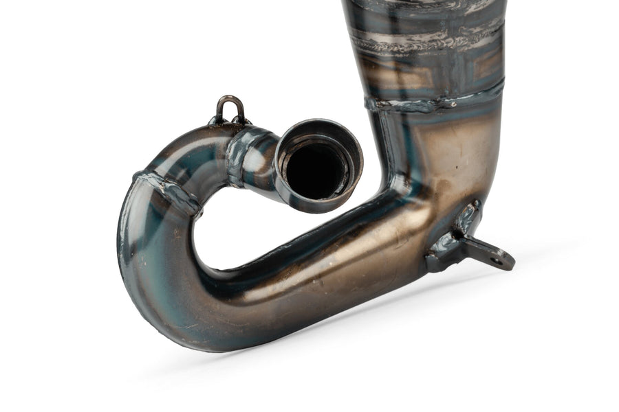 Beta RR Track 50 2T - Auspuff mit schwarzem ESD Enduro
