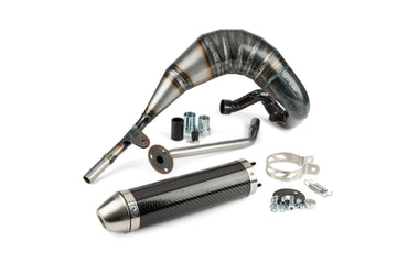 Beta RR SM 50 2T - Exhaust with Carbon ESD Enduro