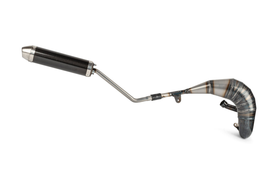 Beta RR Track 50 2T - Exhaust with Carbon ESD Enduro