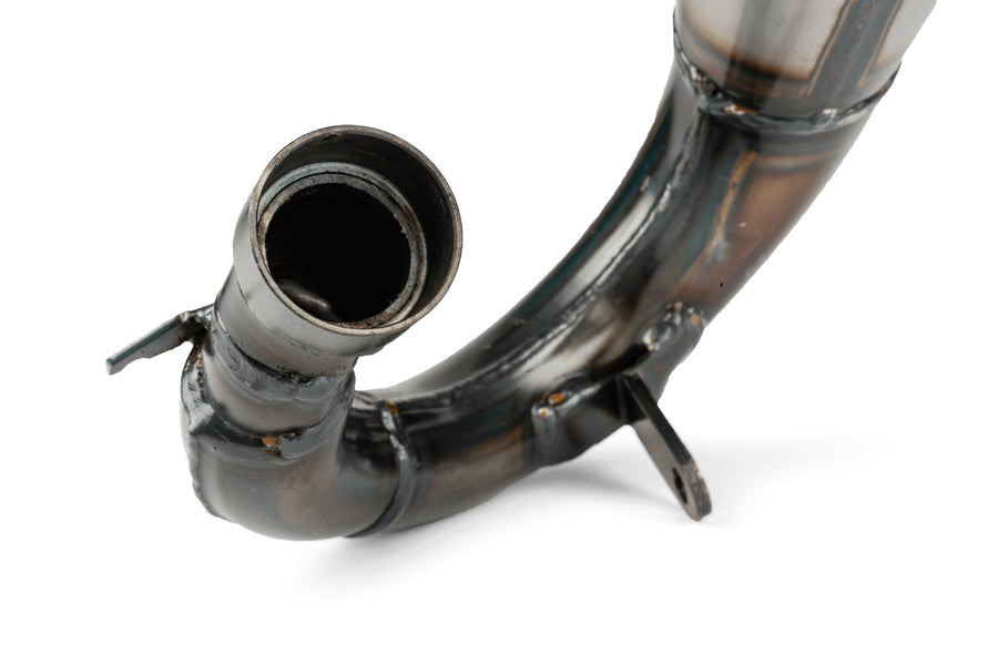 Fantic XE 50 2T - Auspuff mit schwarzem ESD Enduro