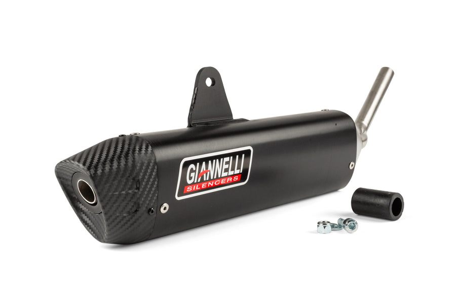 Fantic XE 50 2T - Auspuff mit schwarzem ESD Enduro