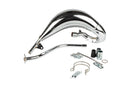 Beta RR Enduro 50 2T - Auspuff Cross verchromt 50/70cc
