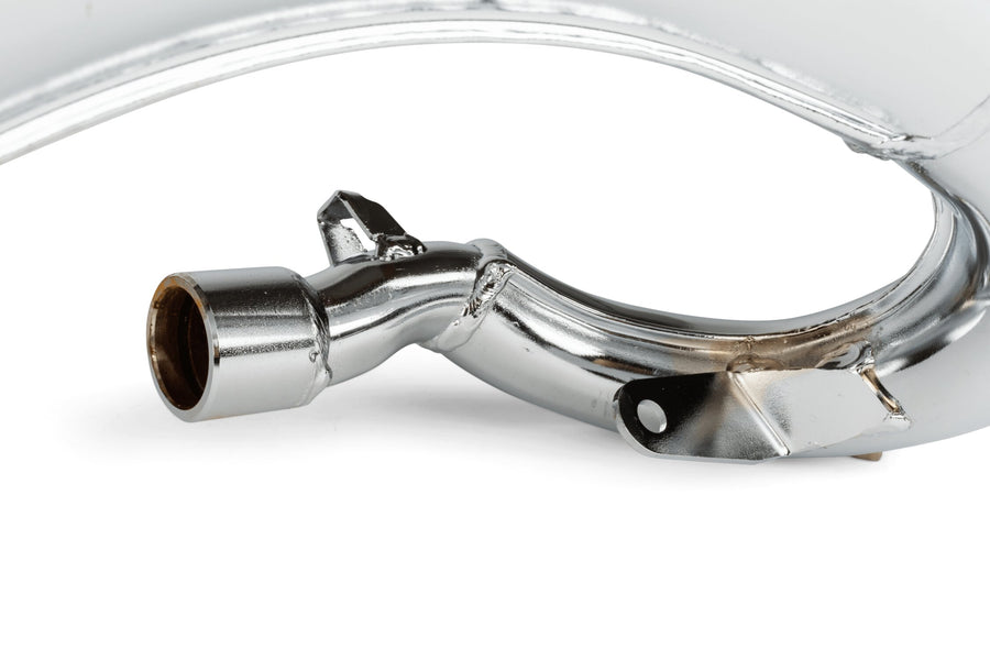 Beta RR Enduro 50 2T - Auspuff Cross verchromt 50/70cc